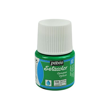 Farba do tkanin Pebeo Setacolor 45ml, Zielona/82 Leaf Green